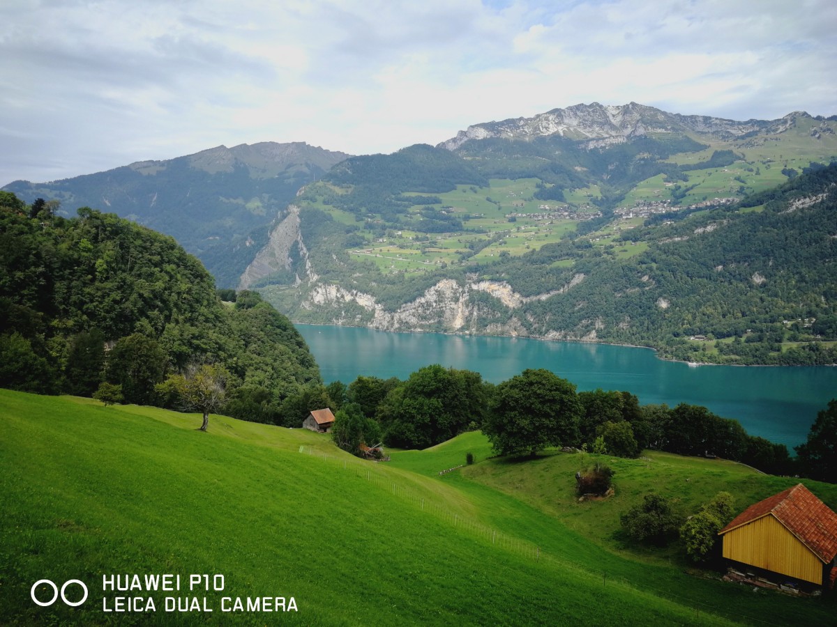 Der Walensee in der Schweiz
