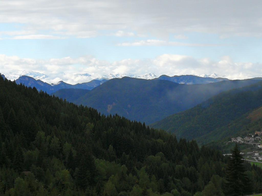 Der Winter nähert sich in den Dolomiten