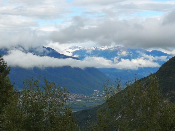 Blick in Richtung Dolomiten